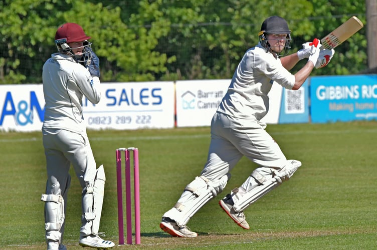 Chris James who scored 65 for Minehead