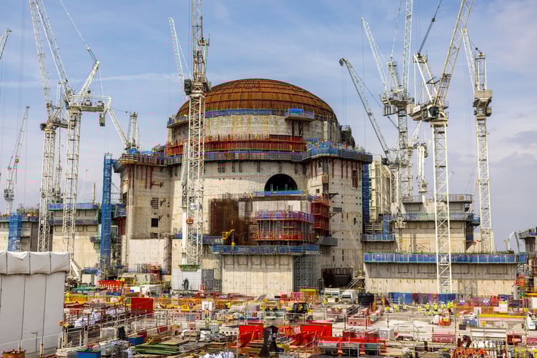 General view of HPC during a recent visit to site with The Sunday Times. PICTURES NOT TO BE SENT TO NEWSPAPERS. 22nd May 2025. Pic by Brad Wakefield.