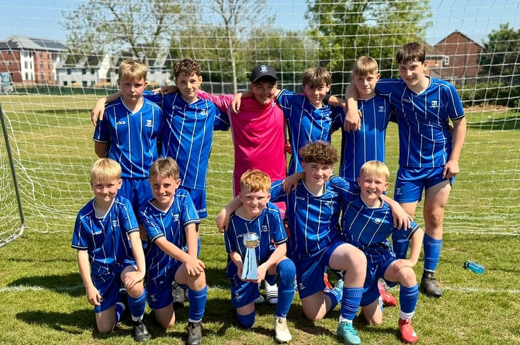 Minehead Under 12s chase cup glory