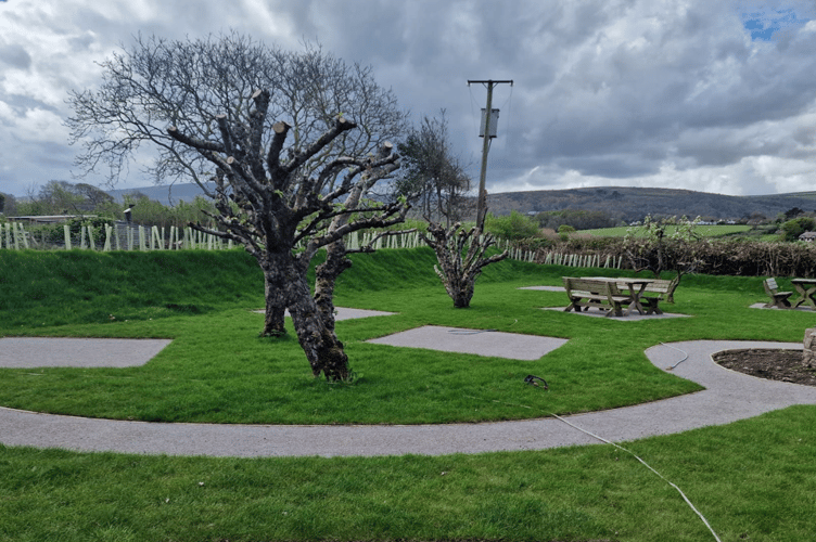 Kitnors tearoom, in Bossington, wants to turn its orchard into a tea garden. PHOTO: Architectural Studio SW.