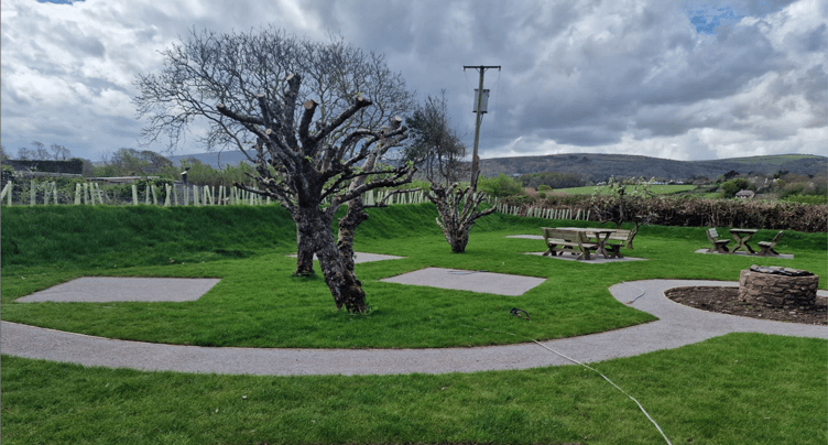 Kitnors tearoom, in Bossington, wants to turn its orchard into a tea garden. PHOTO: Architectural Studio SW.