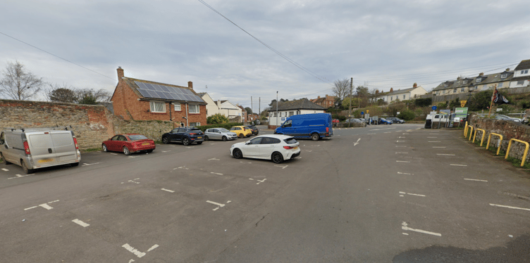 Watchet's Market Street car park.