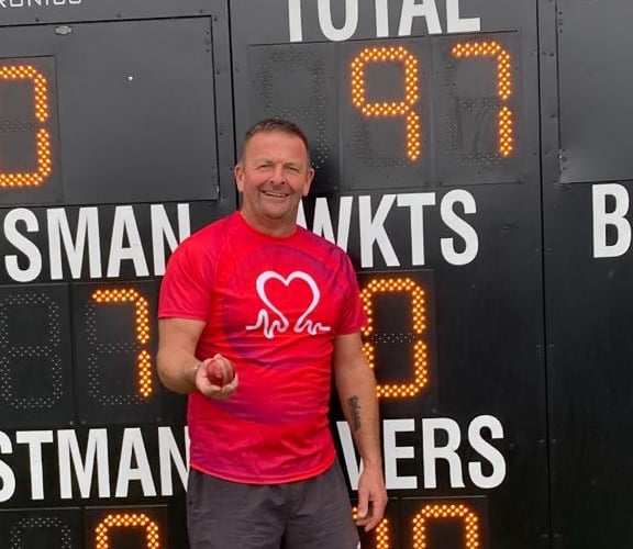 Gary Bennett - snapped up two early wickets for Minehead Seconds