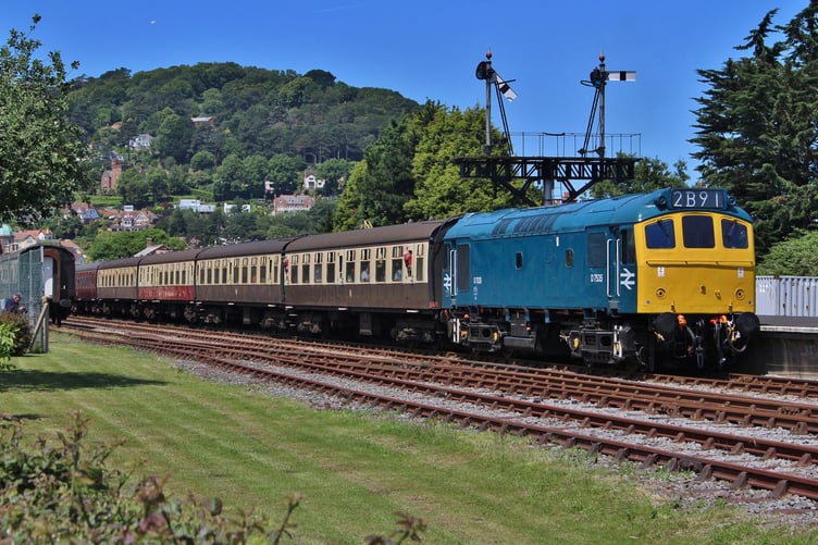 The West Somerset Railway is preparing for a summer diesel gala. PHOTO: Lee Robbins.