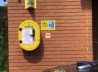Second defibrillator provided for village