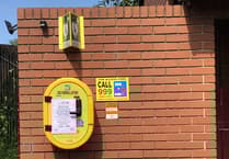 Community defibrillator purchased by parish councillors for Nether Stowey