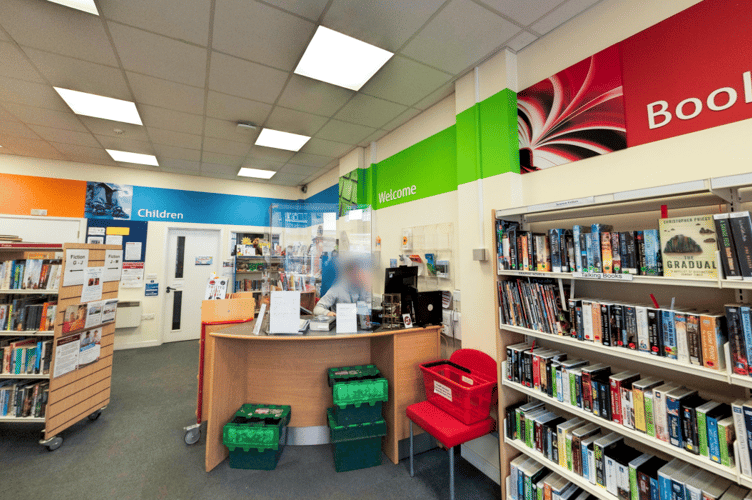 An inside look at Wiveliscombe's community library. PHOTO: Somerset Council.