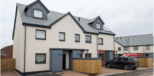 Town's new social housing scheme in line for top award