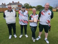 Watchet Bowling Club open season with Bob Hill Triples 