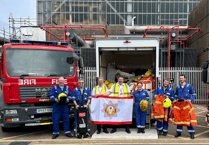 Hinkley B sends firefighting gear to help save lives from Albania to South America