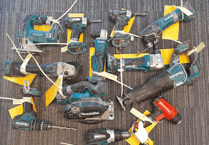 Police appeal after quantity of tools found in arrested man's car