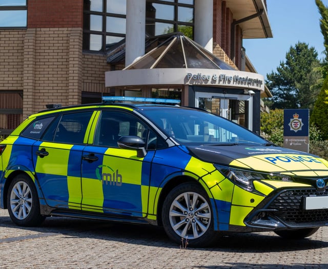 Police receive two new cars to crack down on uninsured drivers