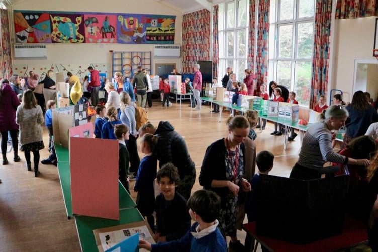 A science and technology event for local schools organised with the Ada in Porlock project. PHOTO: Ada in Porlock.