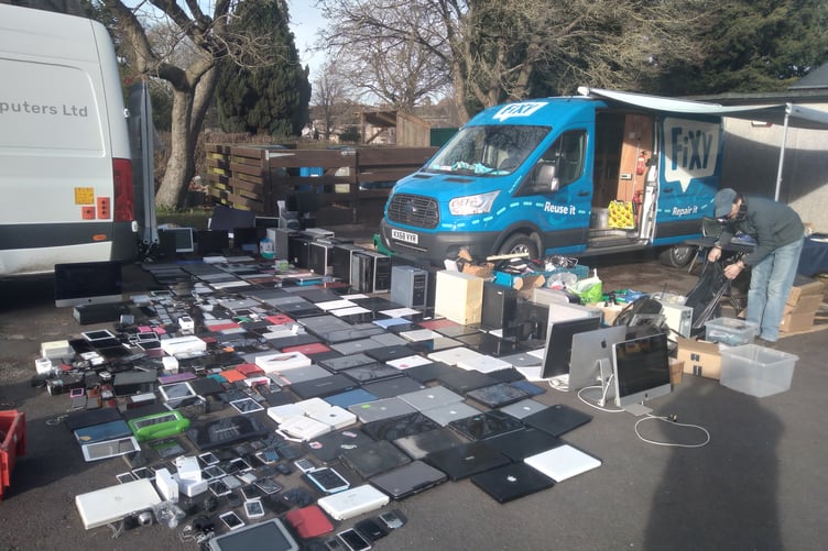 Somerset Council's Fixy van is attending Porlock Repair Cafe on Saturday, May 24.