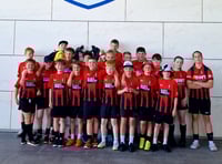 Watchet Town youth players visit St George's Park 