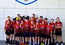 Watchet Town youth players visit St George's Park