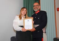 Lord Lieutenant presents King's highest charity award to Exmoor Young Voices