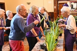 A successful plant sale was held by West Somerset Home Start at Minehead Methodist Church recently