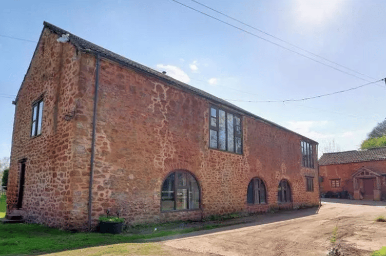Plans have been submitted to convert this building at Denbury Farm, Ash Priors, to a children's care home. PHOTO: Haart.