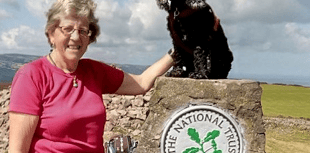 Long-serving walking group leader steps down