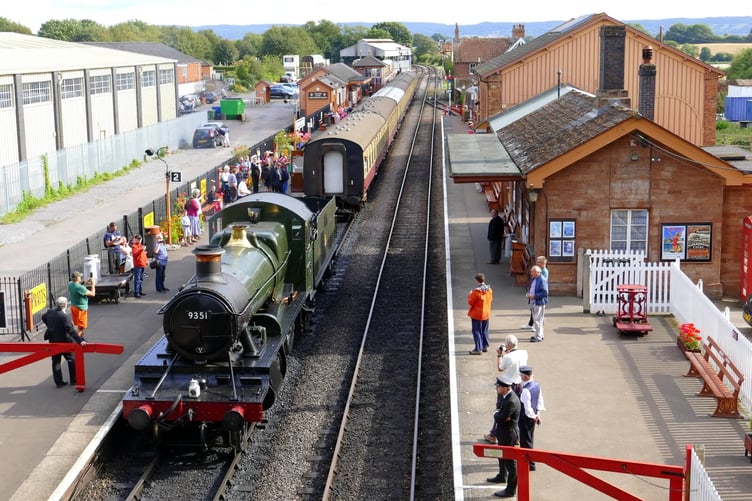 Bishops Lydeard Station on the West Somerset Railway. PHOTO: Tim Edmonds.