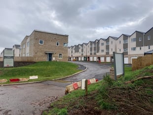 Developer goes bust with housing estate half-finished
