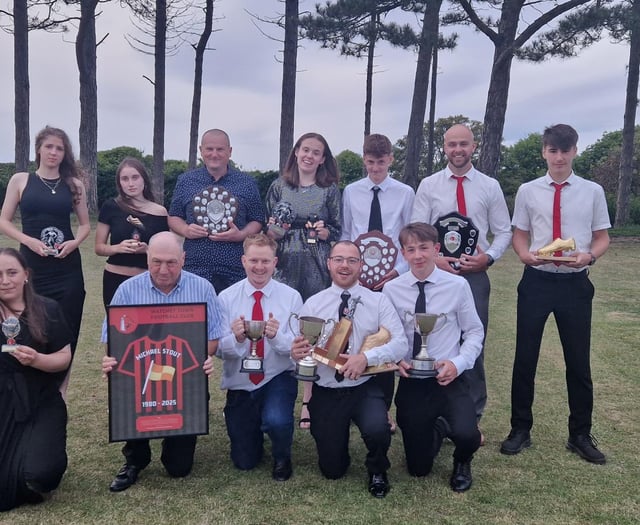 Watchet Town celebrate past season with awards night
