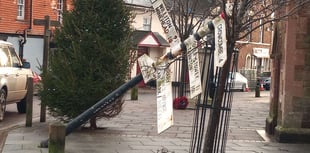 Repairs to village fingerpost nearing completion