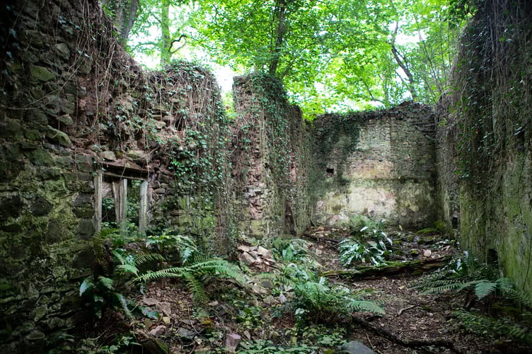 Silk Mills, Holford, once used in a Bryan Adams music video, has continued to fall into disrepair. PHOTO: Ross Wallis, Next Associates.