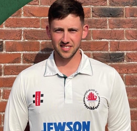 Ellis Taylor - caught in the deep for 29 when looking set for another big score 