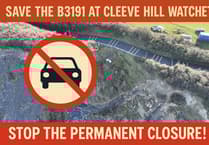 Call to sign open letter protesting at plans to permanently close Watchet's B3191