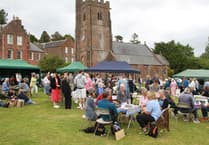 Nettlecombe spared by rain storm as annual church fete goes ahead in the dry