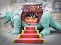 Dining in the belly of an iguanodon