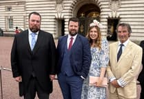 Exmoor Young Voices representatives attend Buckingham Palace Garden Party