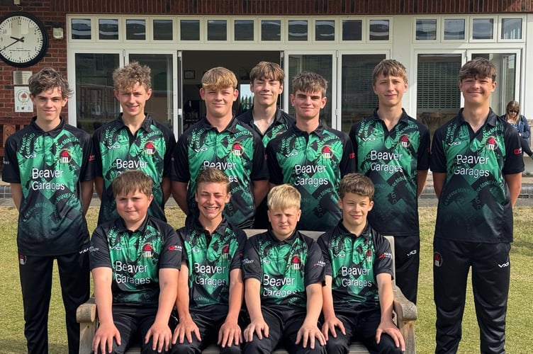 Minehead's successful Under 15 side