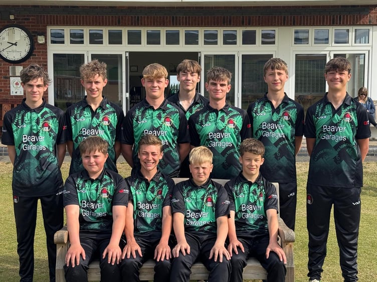 Minehead's successful Under 15 side