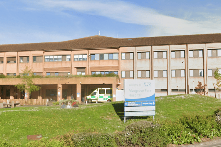 Musgrove Park Hospital, Taunton, has received a £6.2 million share of a Government NHS grant. PHOTO: Google Maps.