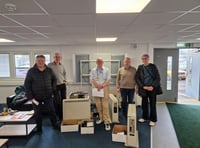 Old nuclear power station equipment raises charity funds