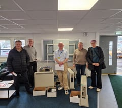 Old nuclear power station equipment raises charity funds