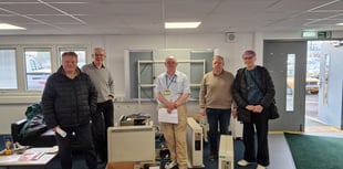 Old nuclear power station equipment raises charity funds