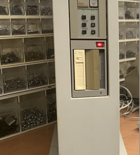 Part of a batch of Hinkley Point B ageing equipment which has gone to the National Computer Museum and helped raise funds for charity. PHOTO: EDF.