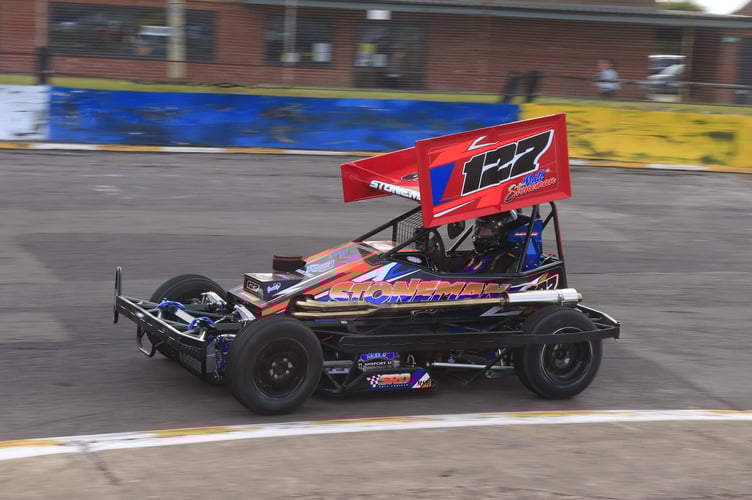 Matt Stoneman of Uffculme in his new car