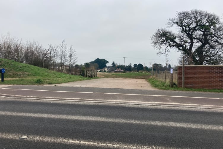 The entrance to a planned Strongbox housing development off Cannington by-pass. PHOTO: Daniel Mumby.