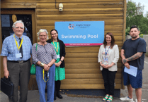 MP celebrates community fund-raising as Watchet school hits swim pool repairs target