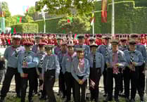 Watchet sea scouts parade in London as events held to mark King's birthday