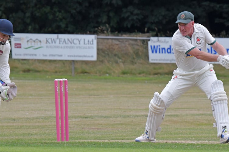 Opener Andy Stevens who scored 34 for Minehead