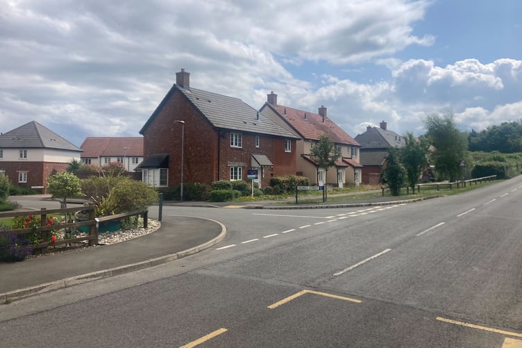 The entrance to Watchet's Channel View estate. PHOTO: Daniel Mumby.
