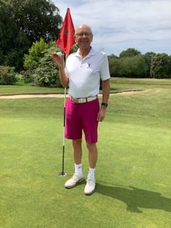 Rob Fear - holed in one at Weston
