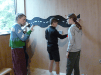 Pupils enjoy creative freedom for art gallery exhibition