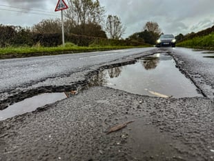 Drivers call for heavy vehicles to incur pothole levy
